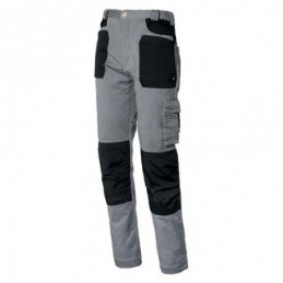 PANTALON STRETCH GRIS /...