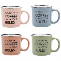 TAZA CERÁMICA COLOR SURTIDO...