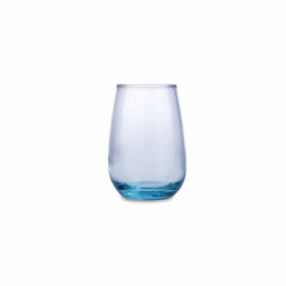 VASO ALTO VIDRIO ECO AZUL...