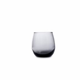VASO BAJO VIDRIO ECO NEGRO...