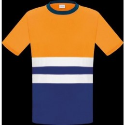CAMISETA A.V BICOLOR...
