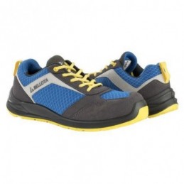 ZAPATO FLEX AZUL-AMARILLO T-38