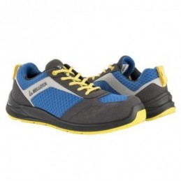 ZAPATO FLEX AZUL-AMARILLO T-44